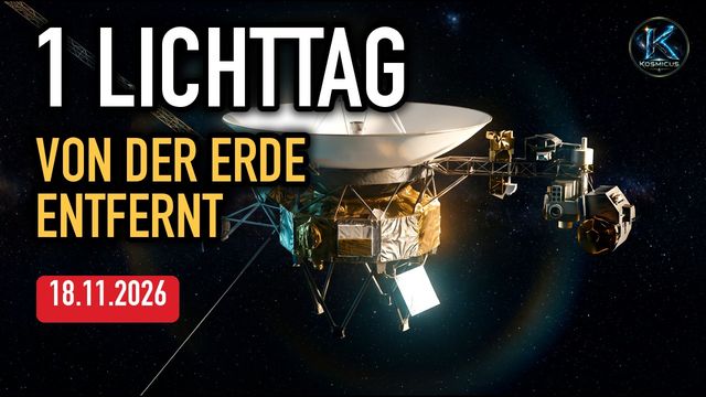 Kosmicus Video: Voyager 1 ein Lichttag entfernt
